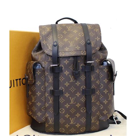 lv christopher backpack monogram|louis vuitton christopher backpack.